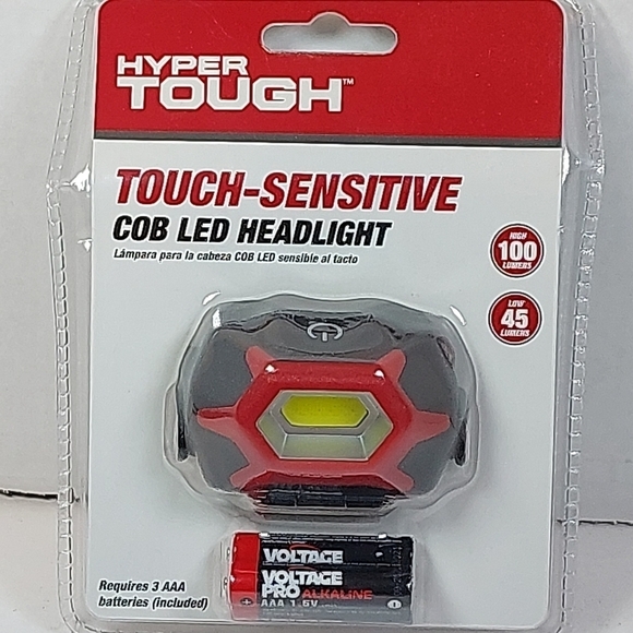 Hyper Tough LED 100 Lumens Headlamp Head Light Torch Flashlight Camping Hiking - Picture 2 of 4